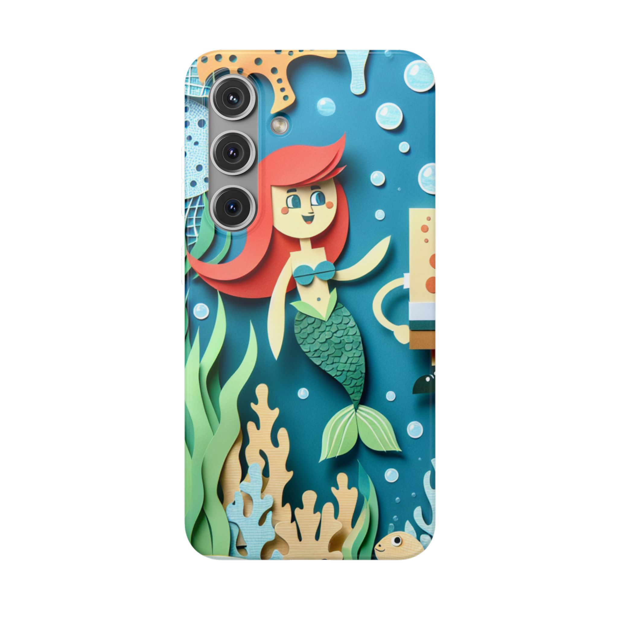 Animatic Underwater Trendy Resistant Flexi Phone Back Case - Image 9