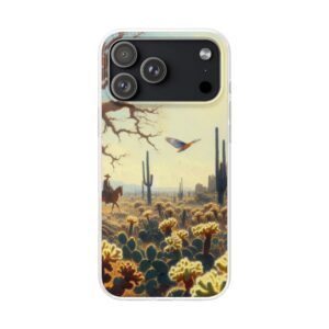 Desert Plantation Trendy Resistant Flexi Phone Back Case