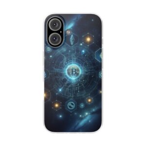 Crypto Galaxy Popular Trendy Resistant Flexi Phone Back Case
