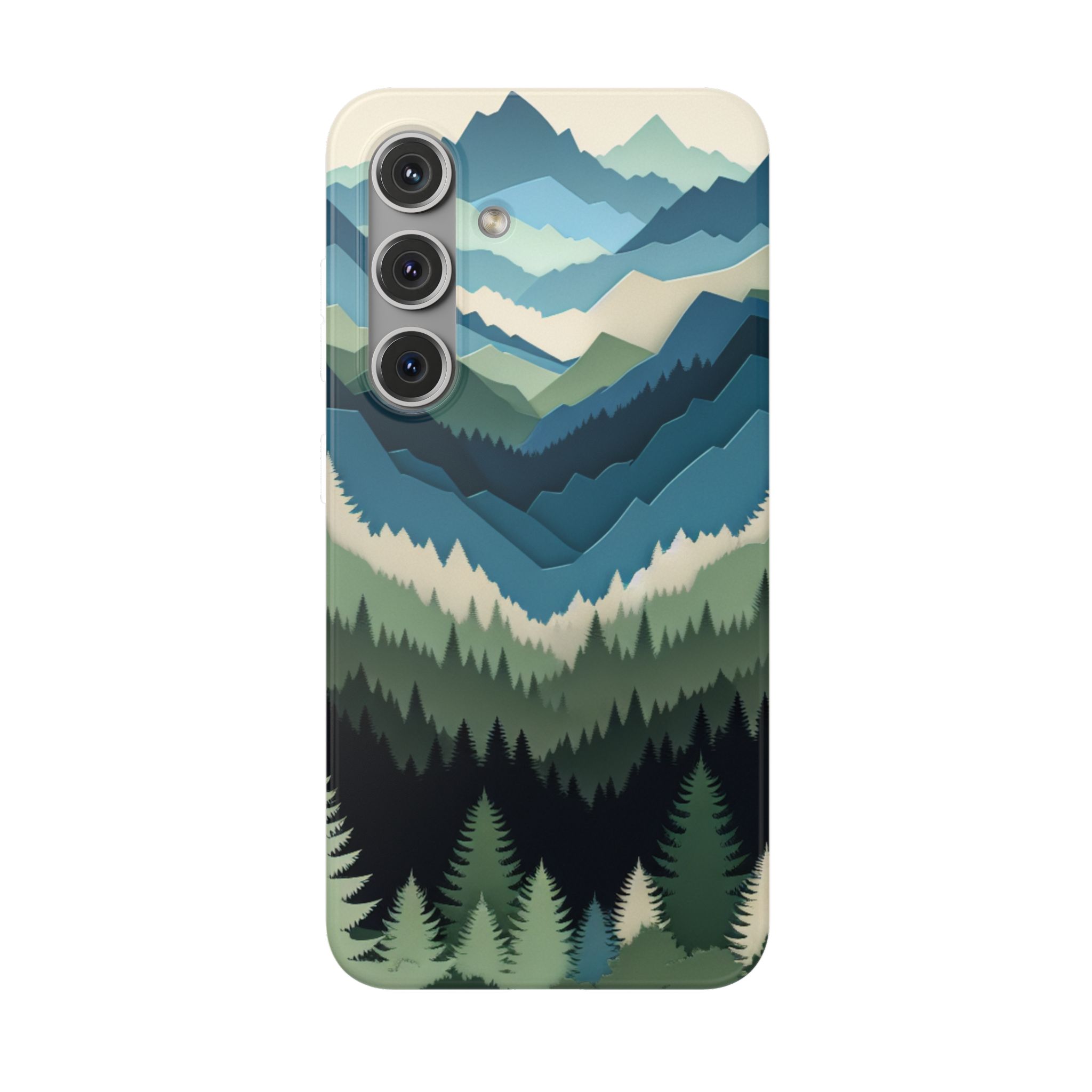 Green Hills Popular Sleek Resistant Flexi Phone Back Case - Image 9