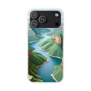 Valley Made In Paper Trendy Resistant Flexi Phone Back Case