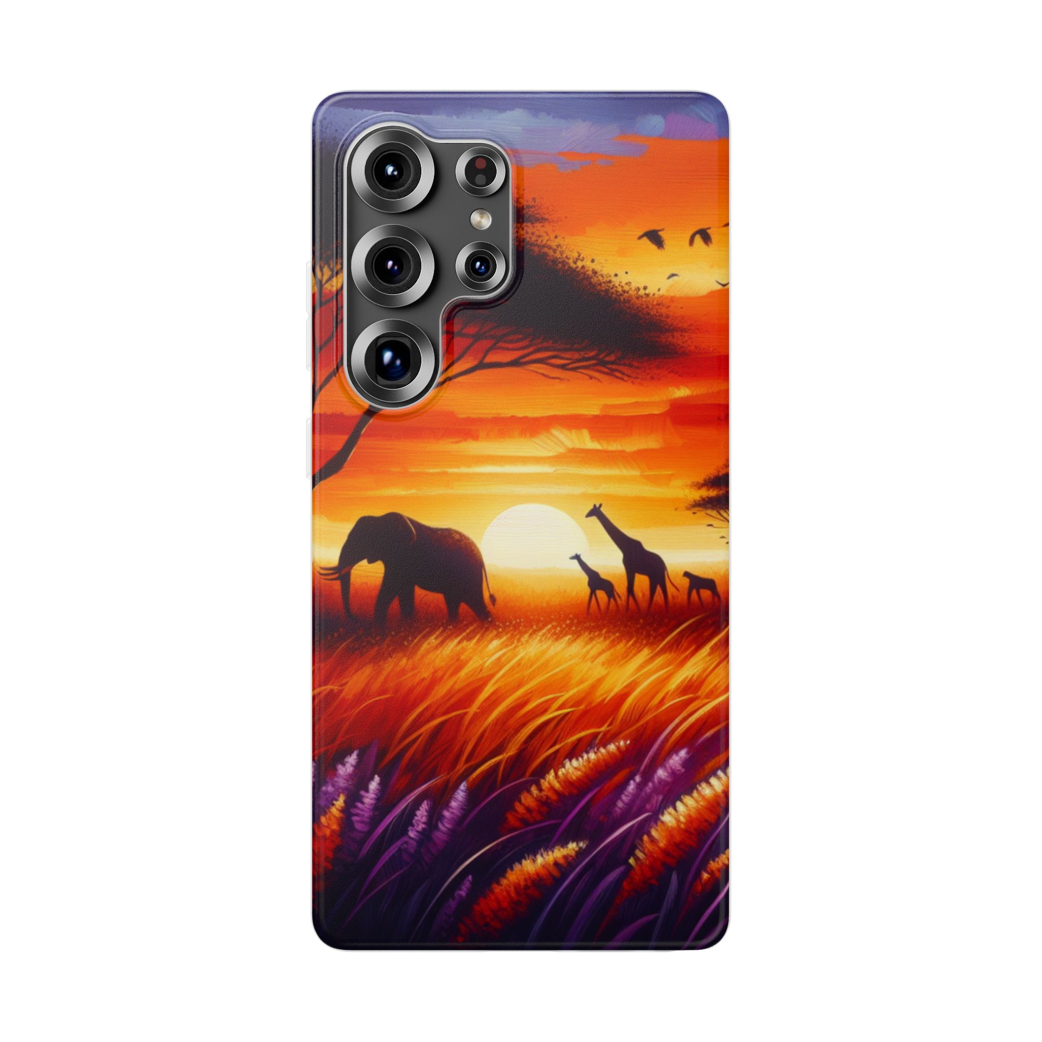 Wildlife & Nature Trendy Resistant Flexi Phone Back Case - Image 3