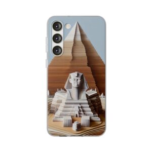 Egyptian History Sleek Trendy Resistant Flexi Phone Back Case