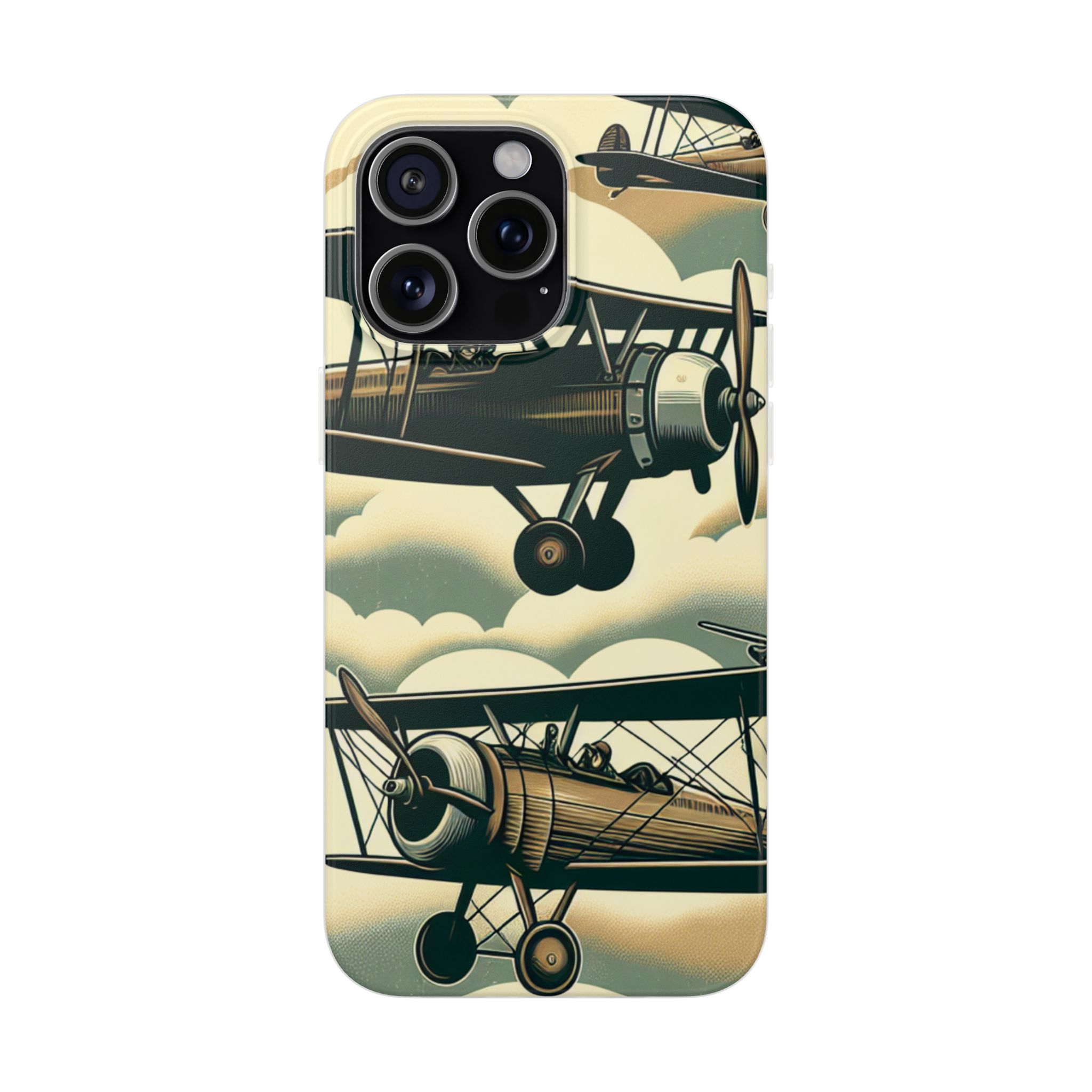 Great Flying Adventure Trendy Resistant Flexi Phone Back Case - Image 6