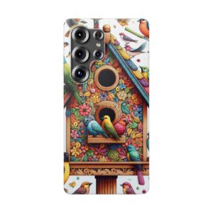 Bird House Soft Trendy Resistant Flexi Phone Back Case