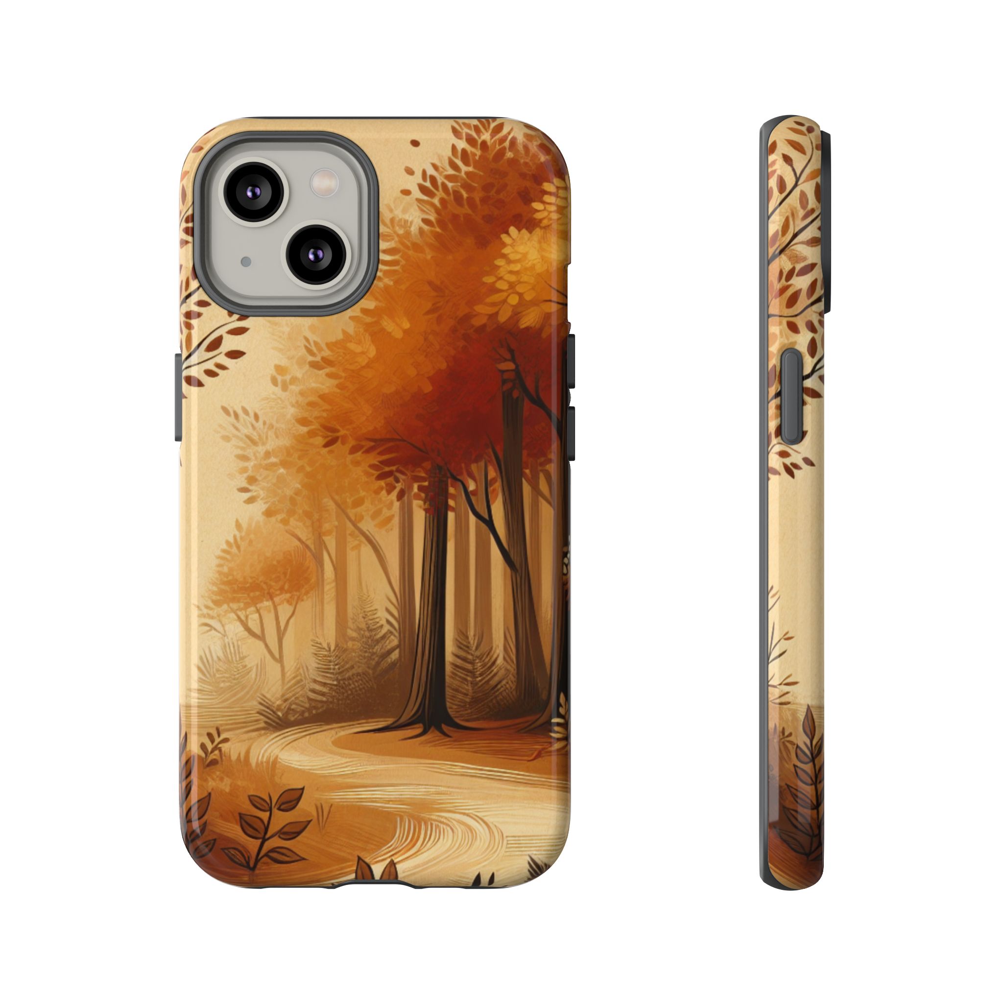 Green Life In Jungle Trendy Popular Sleek Resistant Tough Phone Case - Image 8