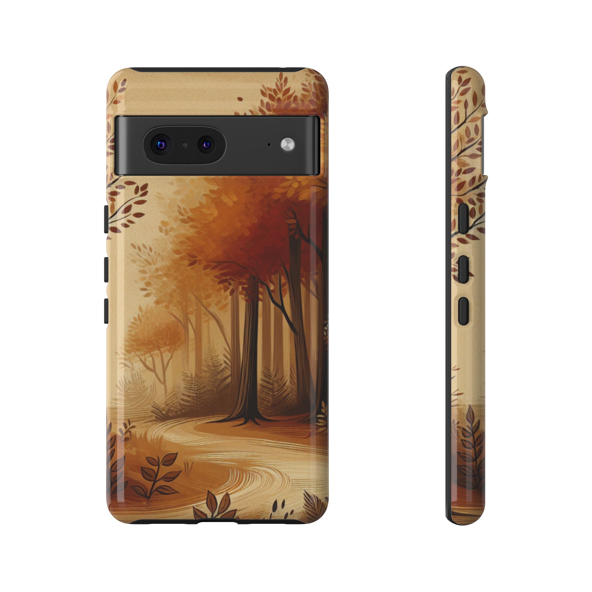Green Life In Jungle Trendy Popular Sleek Resistant Tough Phone Case - Image 6