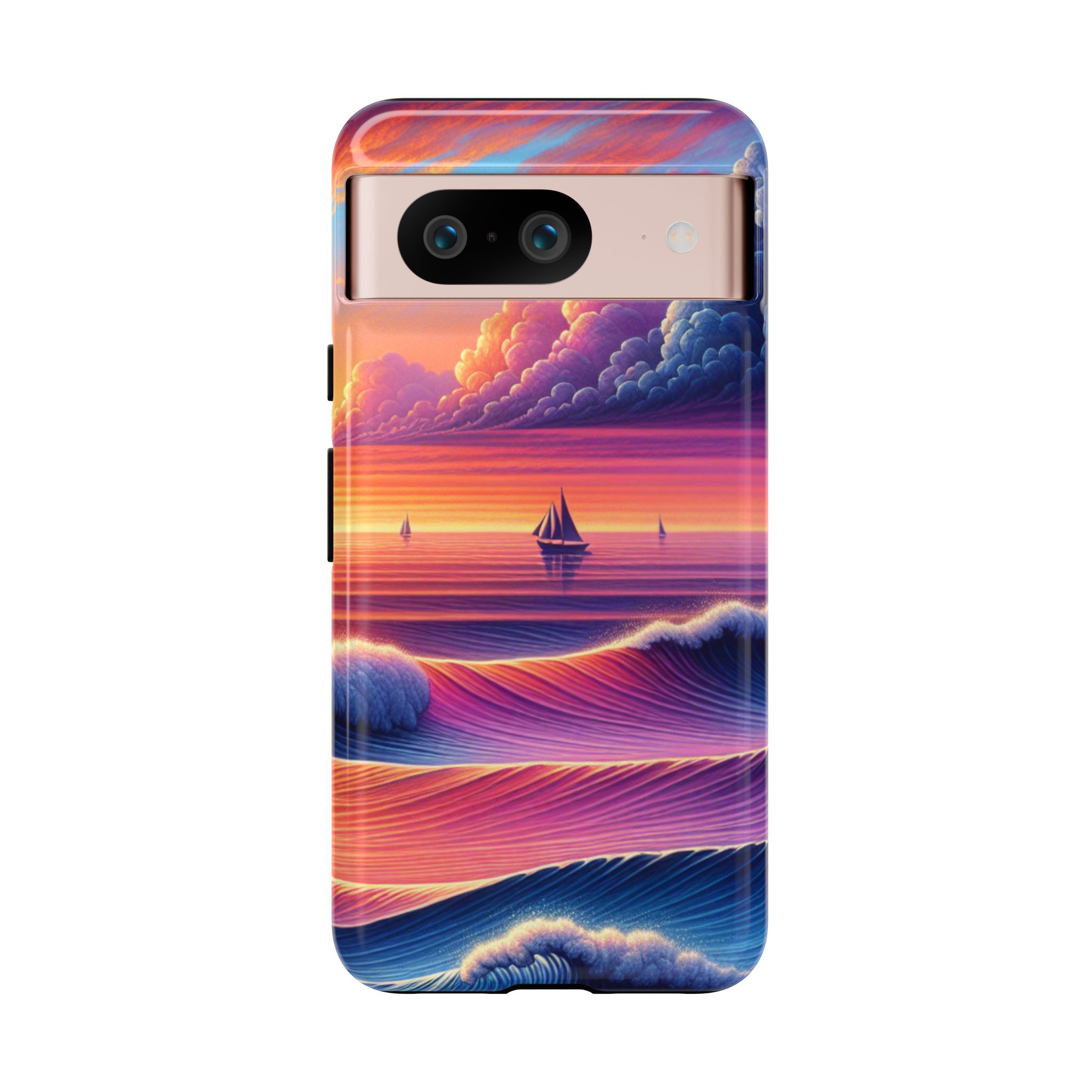 Oceanic Wild Ride Trendy Popular Sleek Resistant Tough Phone Case - Image 3