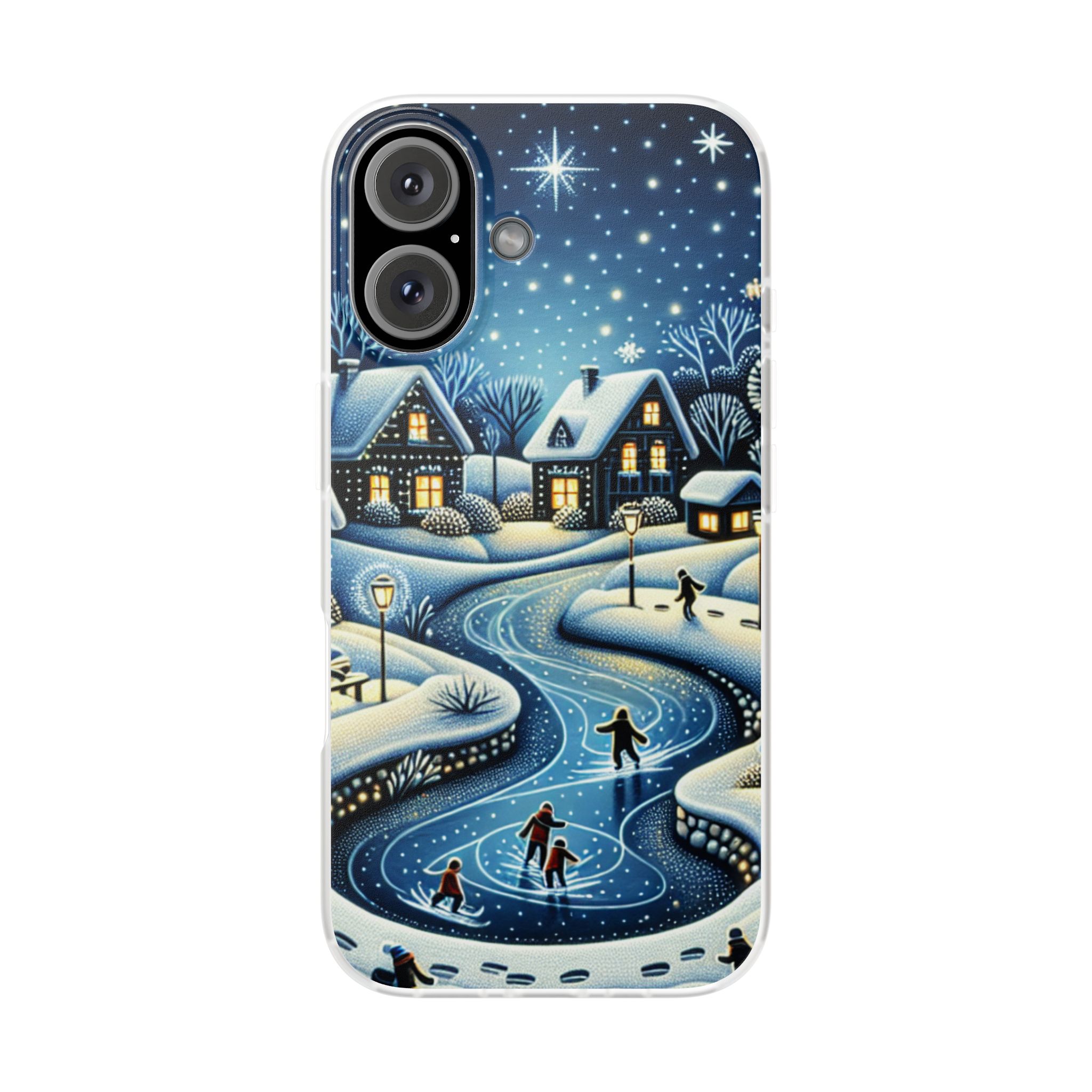 Winter Wonderland Trendy Resistant Flexi Phone Back Case