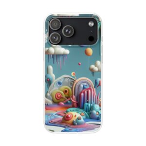 Jelly Land Adventure Trendy Resistant Flexi Phone Back Case