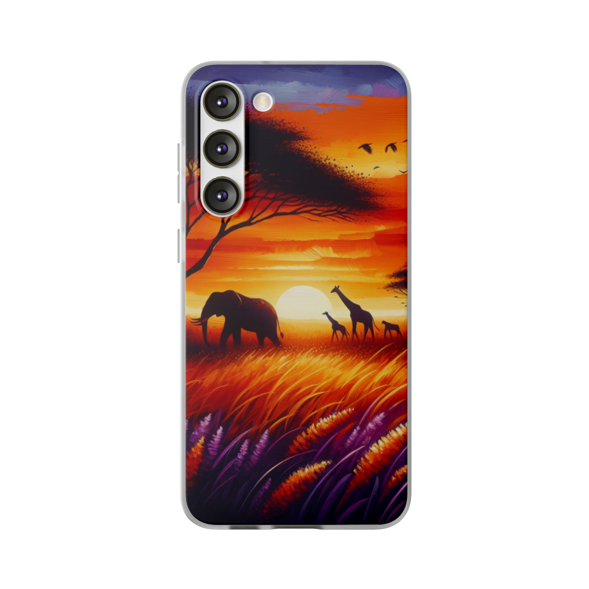 Wildlife & Nature Trendy Resistant Flexi Phone Back Case - Image 4