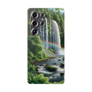 Waterfall Beauty Trendy Resistant Flexi Phone Back Case