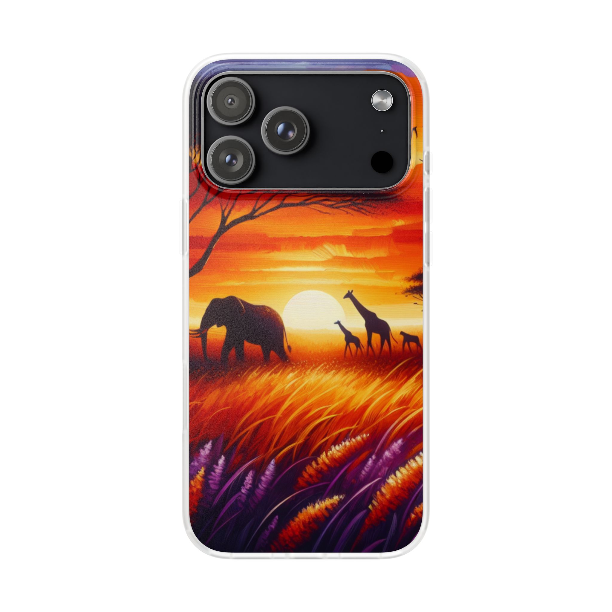 Wildlife & Nature Trendy Resistant Flexi Phone Back Case - Image 5