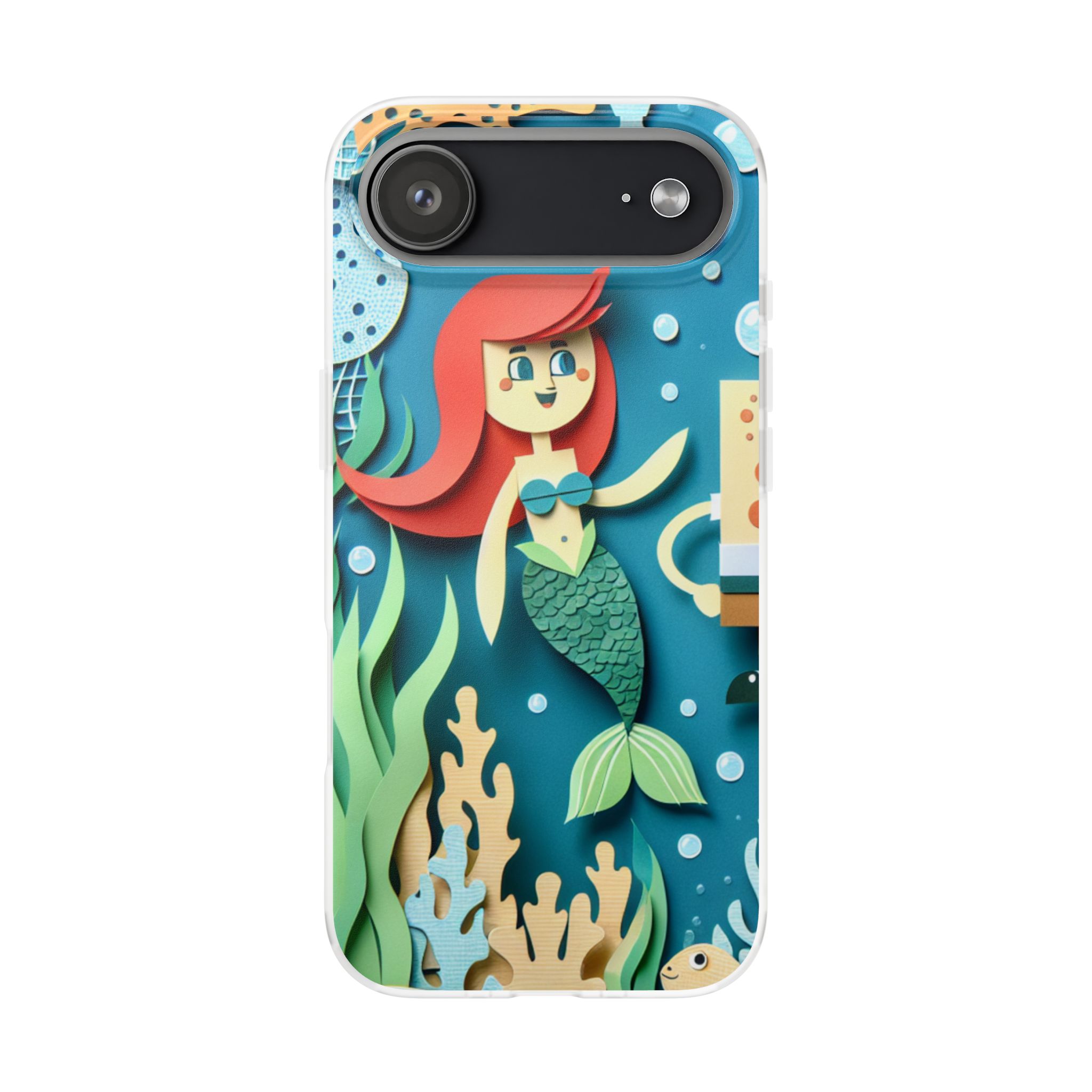 Animatic Underwater Trendy Resistant Flexi Phone Back Case - Image 2