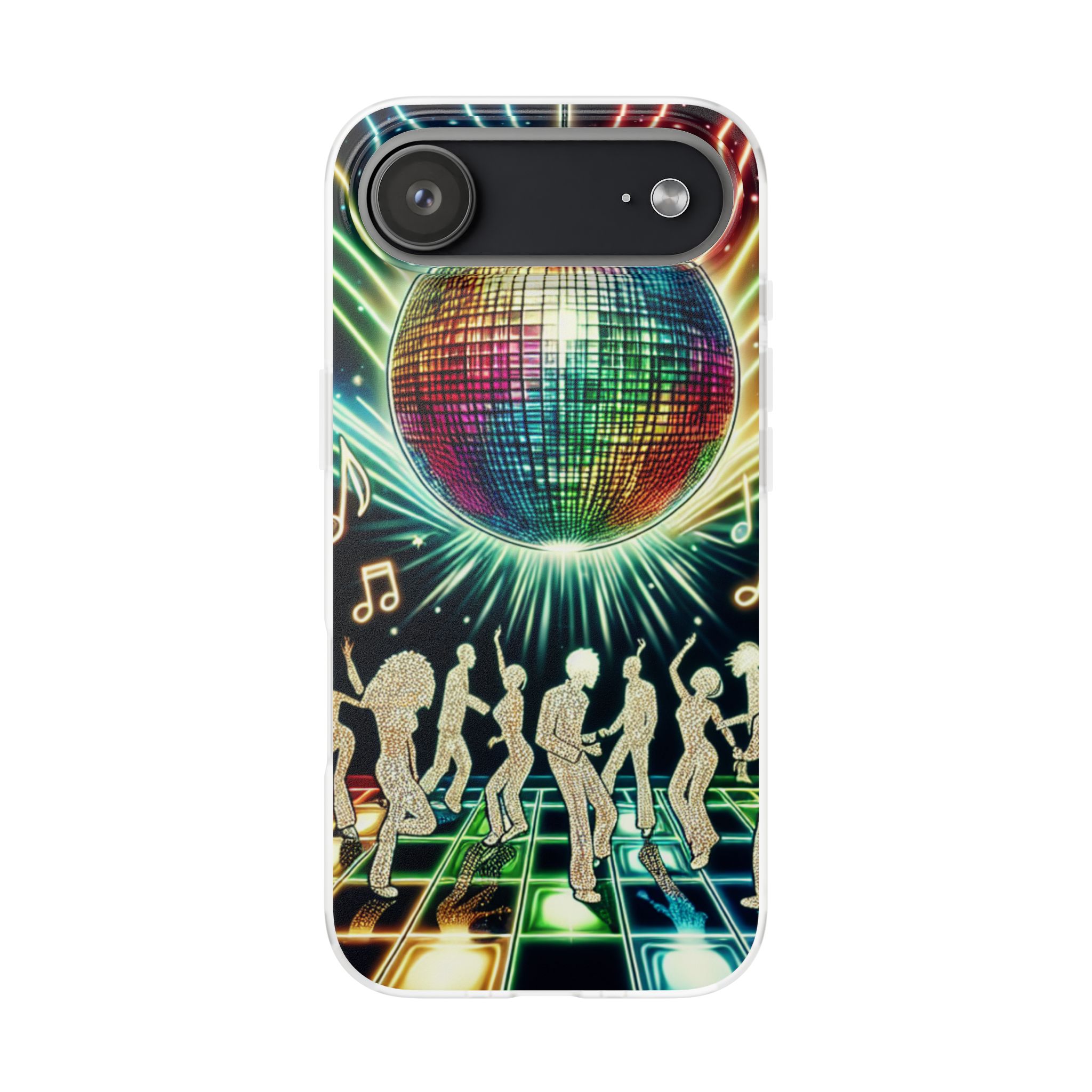 Disco Therapy Popular Trendy Resistant Flexi Phone Back Case