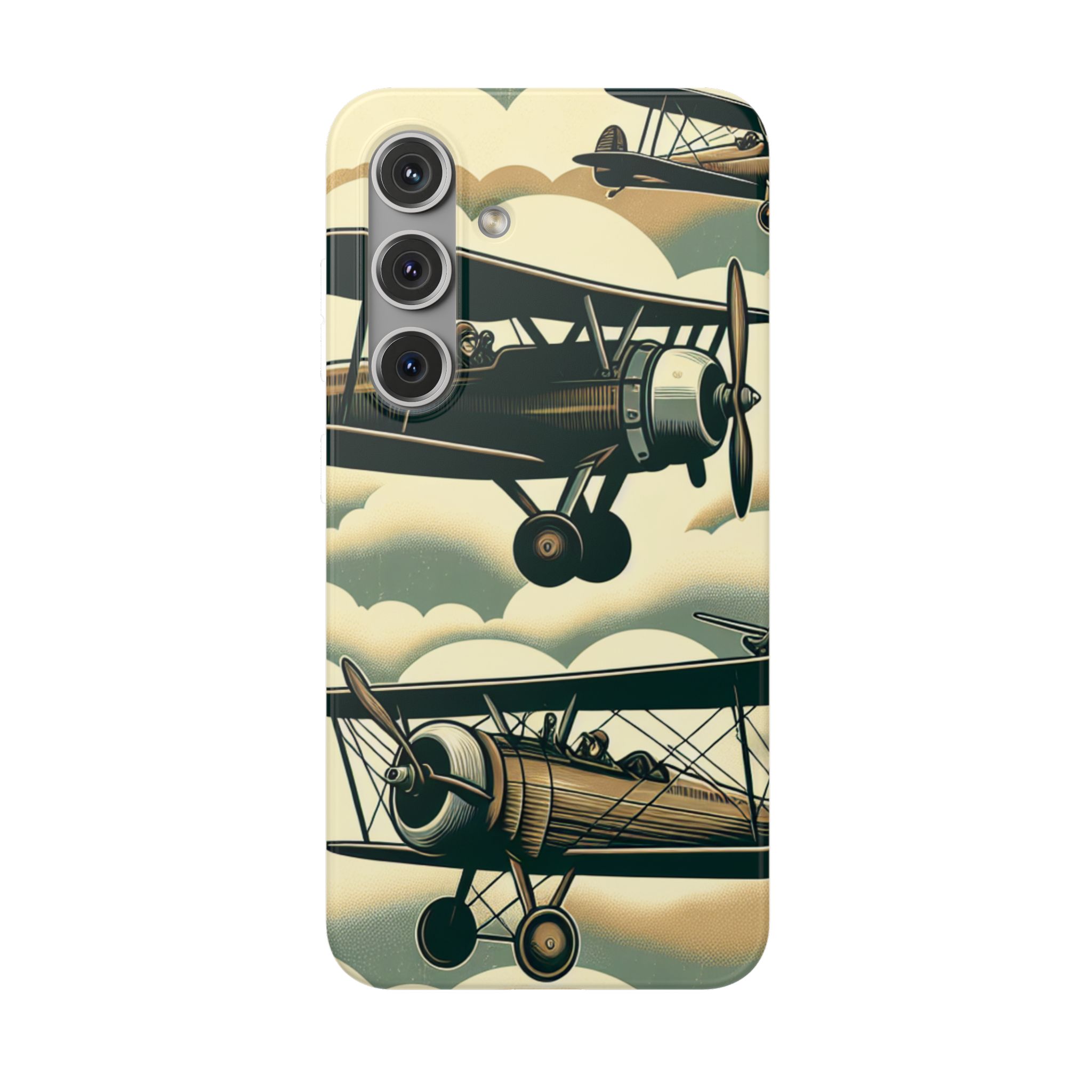 Great Flying Adventure Trendy Resistant Flexi Phone Back Case - Image 9
