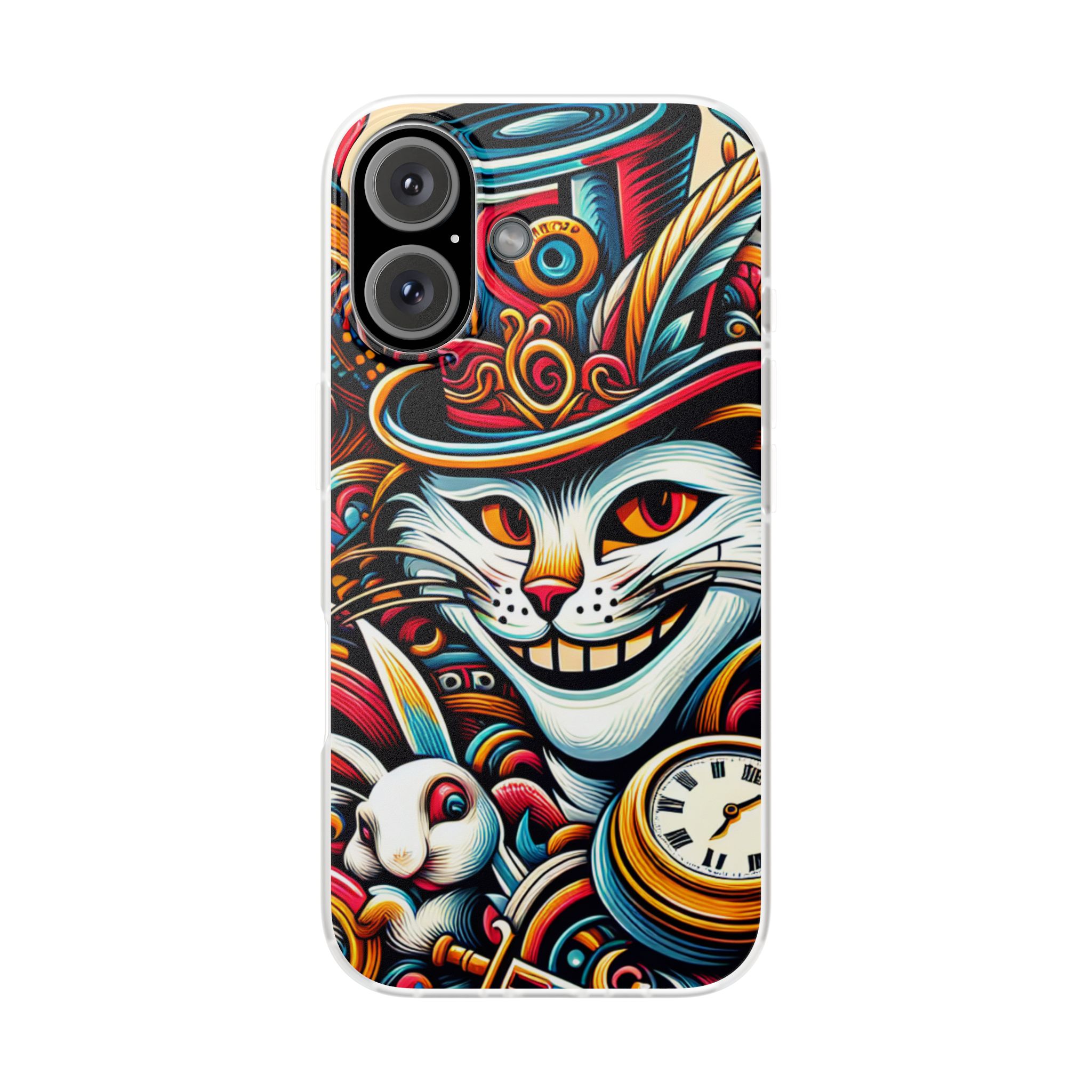 Cat And Mouse Popular Resistant Flexi Phone Back Case