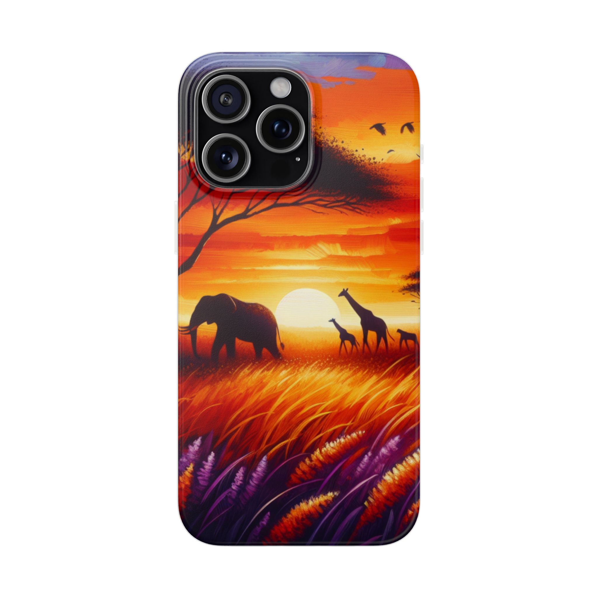 Wildlife & Nature Trendy Resistant Flexi Phone Back Case - Image 6
