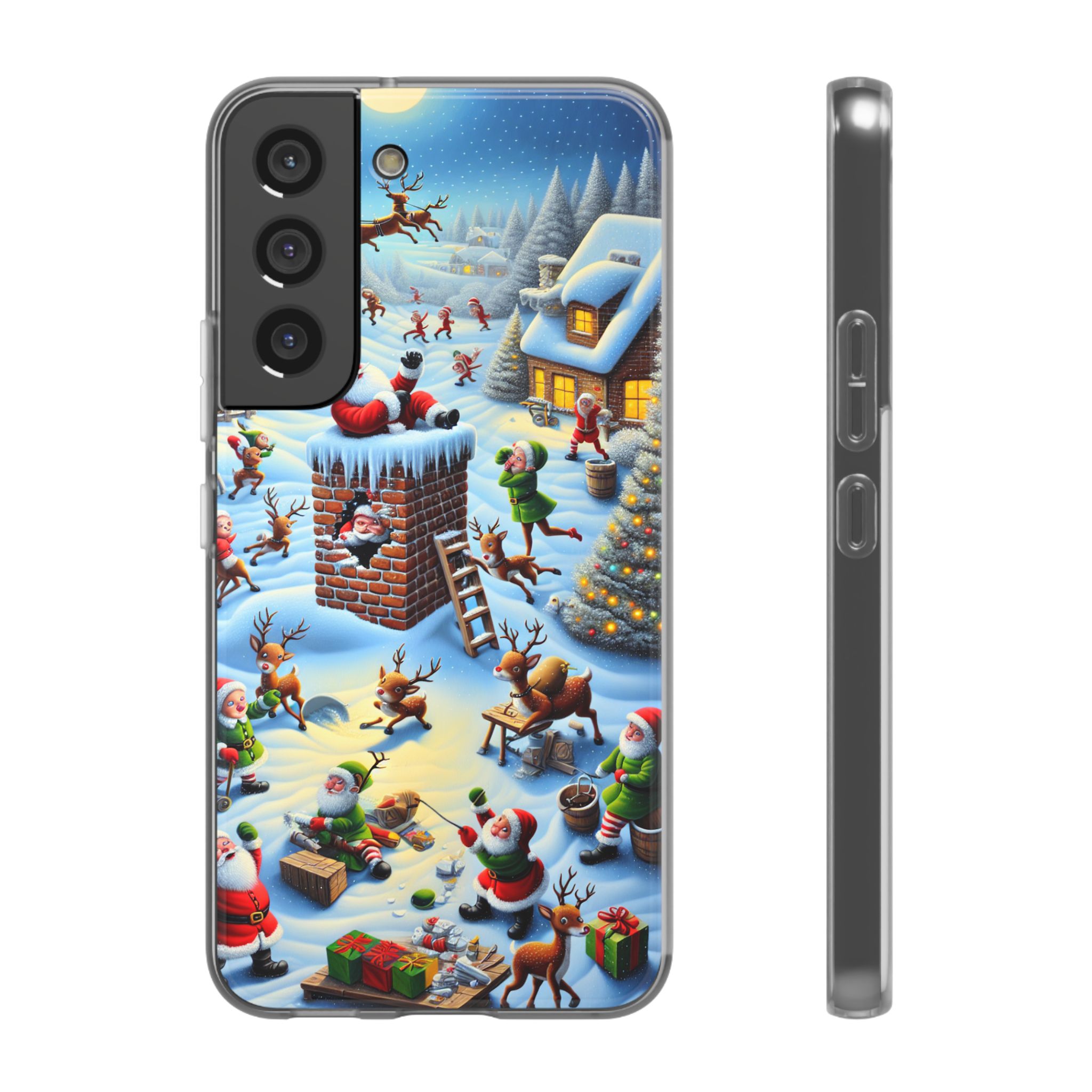 Winter Wonderland Trendy Resistant Flexi Phone Back Case - Image 7