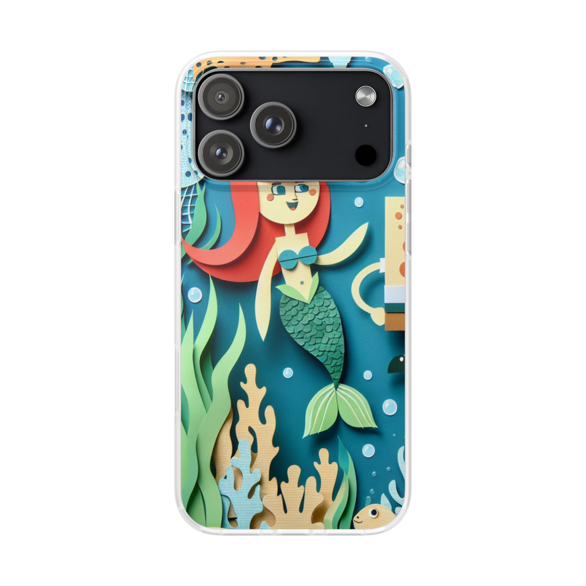 Animatic Underwater Trendy Resistant Flexi Phone Back Case - Image 5