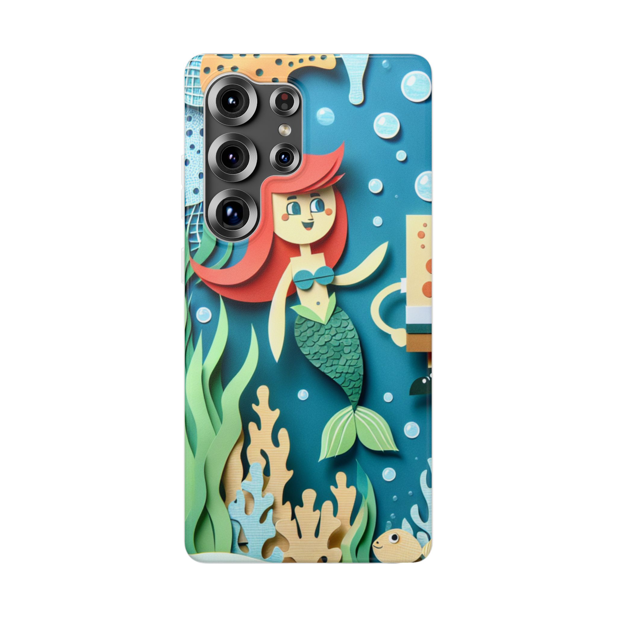 Animatic Underwater Trendy Resistant Flexi Phone Back Case - Image 3
