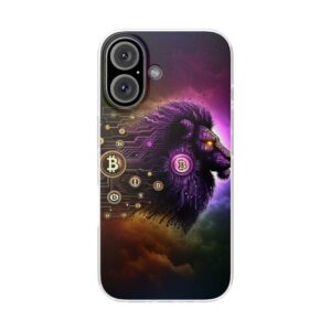 Cryptic Lion Popular Trendy Resistant Flexi Phone Back Case