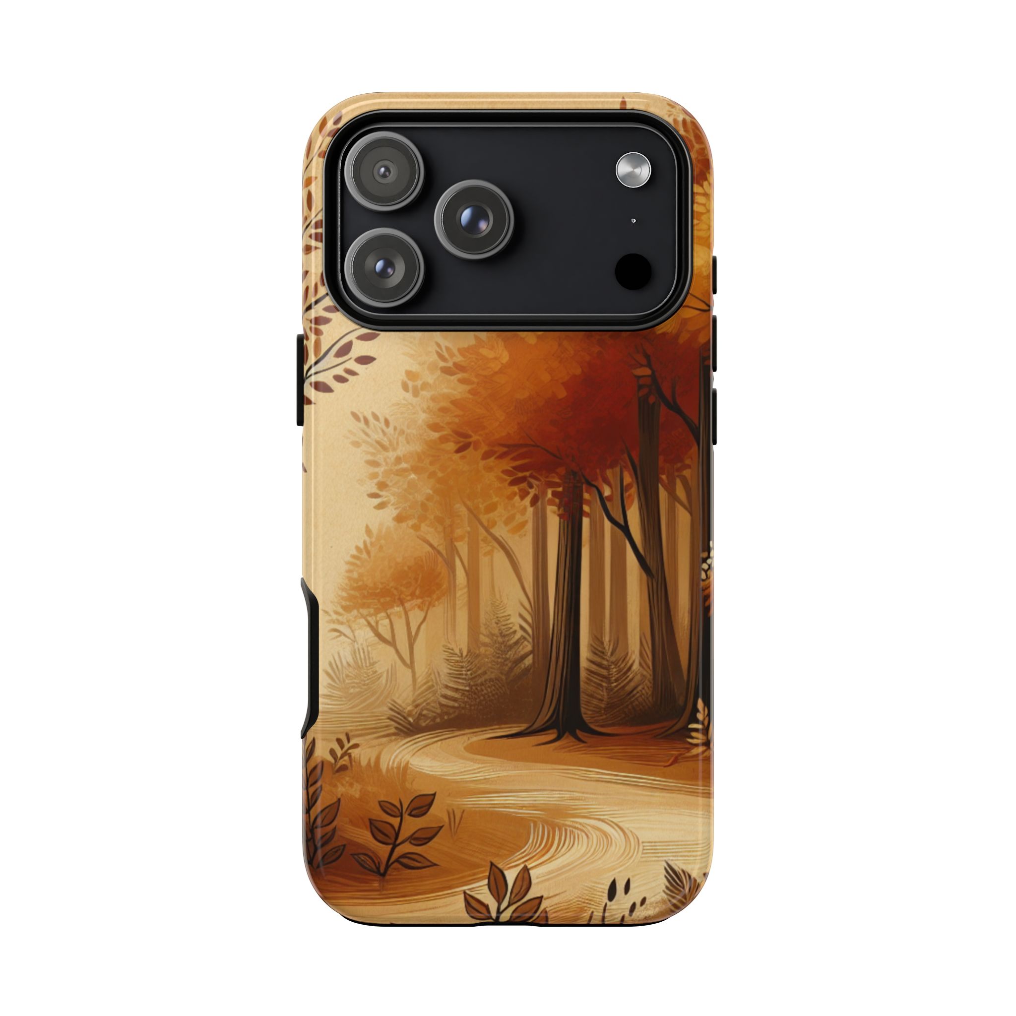 Green Life In Jungle Trendy Popular Sleek Resistant Tough Phone Case - Image 2