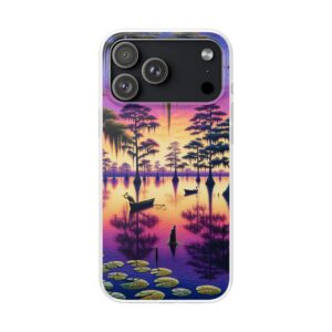 Sunset Scenary Trendy Resistant Flexi Phone Back Case