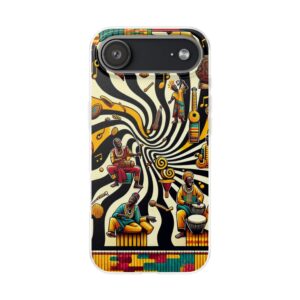 Cultural Africa Popular Trendy Resistant Flexi Phone Back Case