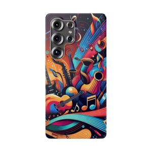Music Fever On Popular Trendy Resistant Flexi Phone Back Case