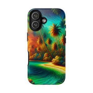 Golden Vacation Trendy Resistant Mobile Phone Tough Case