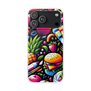 Foodies Adventure Popular Trendy Resistant Flexi Phone Back Case