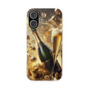 Cheers To Joy Popular Trendy Resistant Flexi Phone Back Case