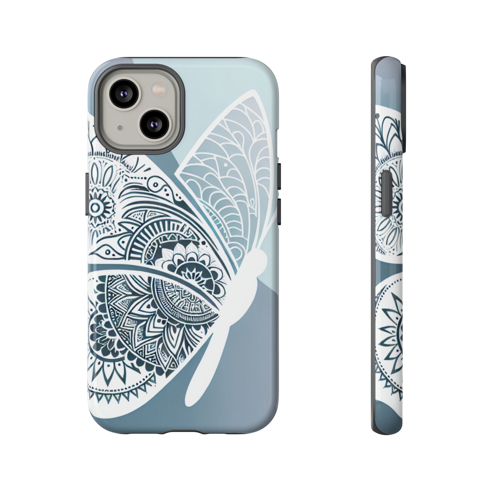 Butterfly Art Popular Trendy Resistant Mobile Phone Tough Case - Image 6