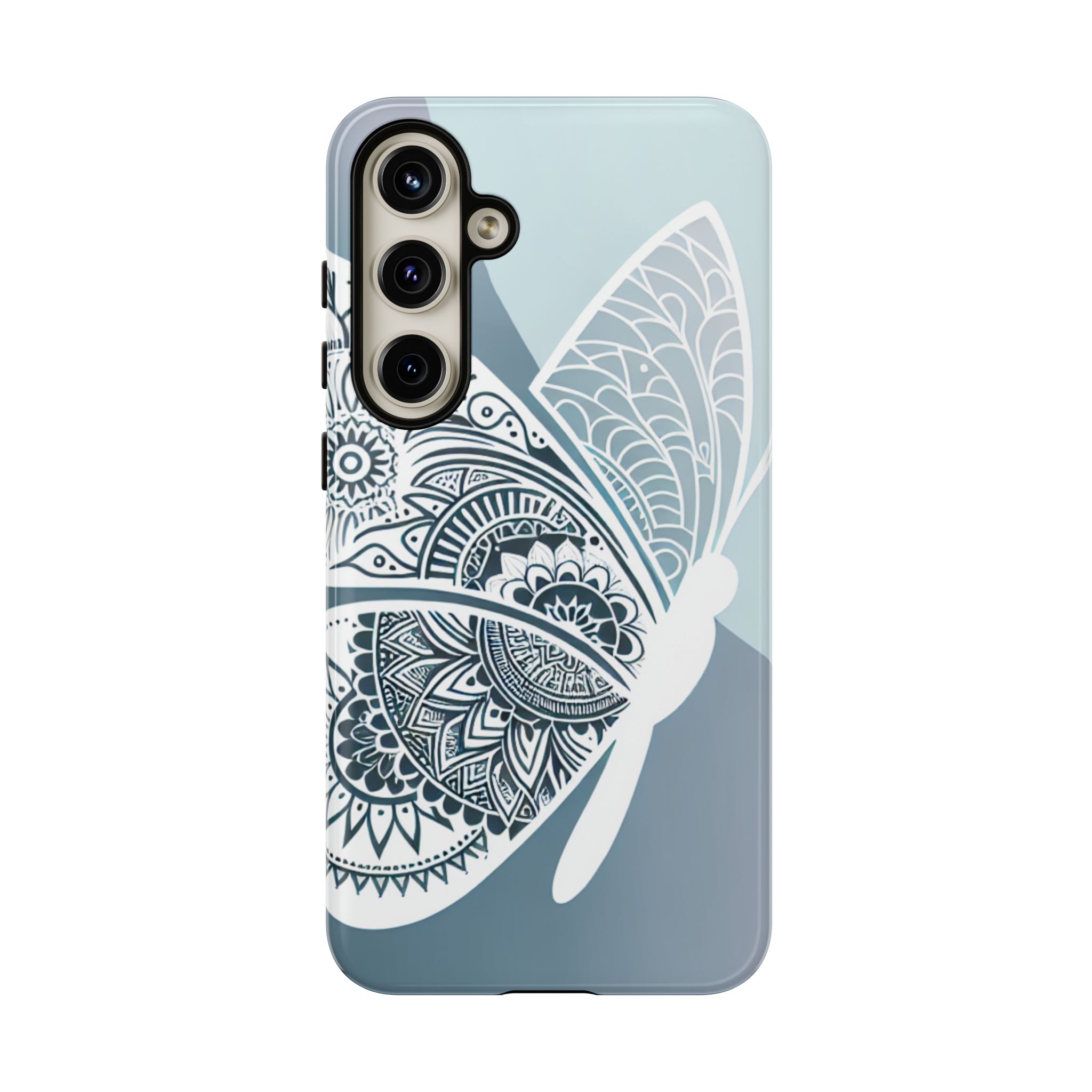 Butterfly Art Popular Trendy Resistant Mobile Phone Tough Case - Image 2