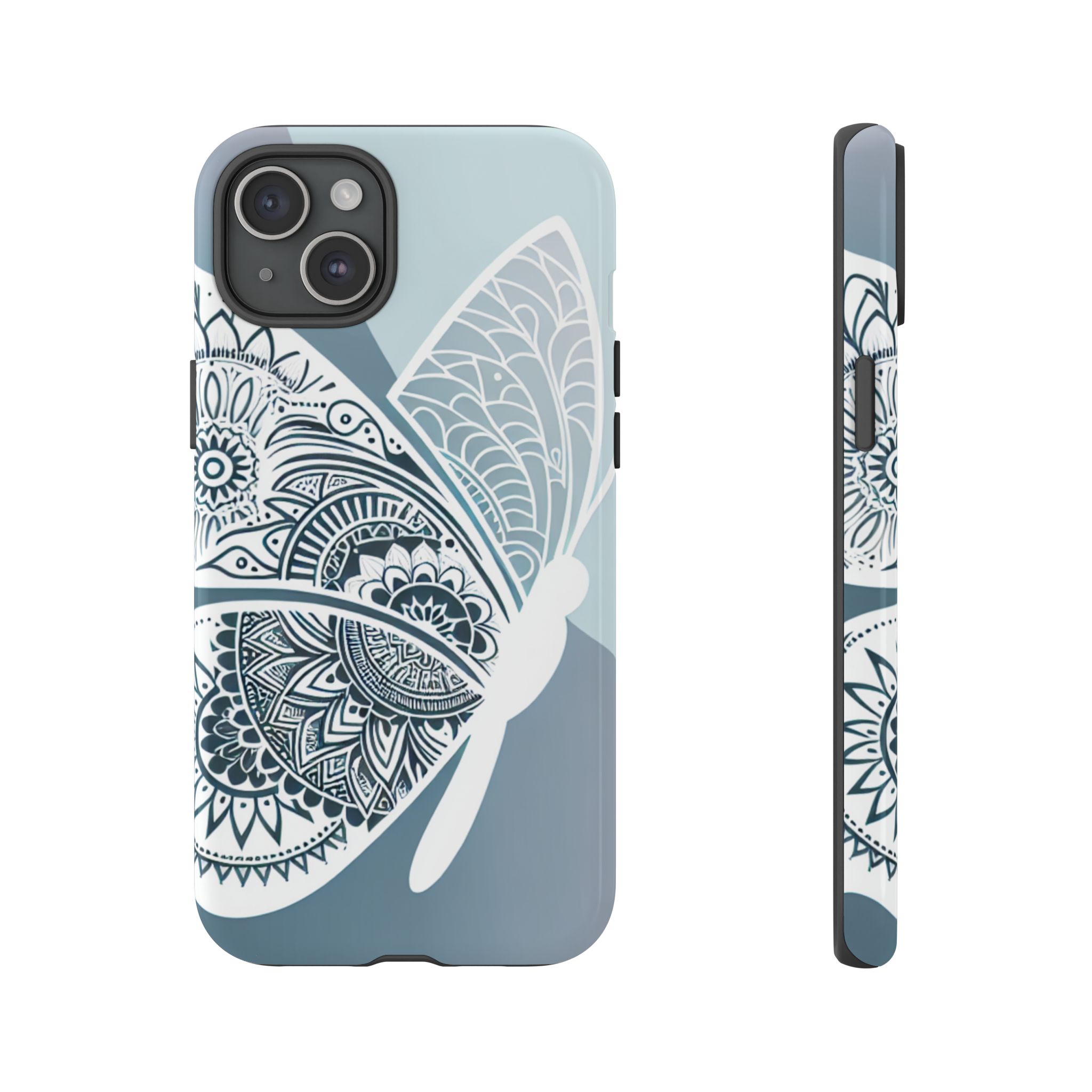 Butterfly Art Popular Trendy Resistant Mobile Phone Tough Case - Image 8