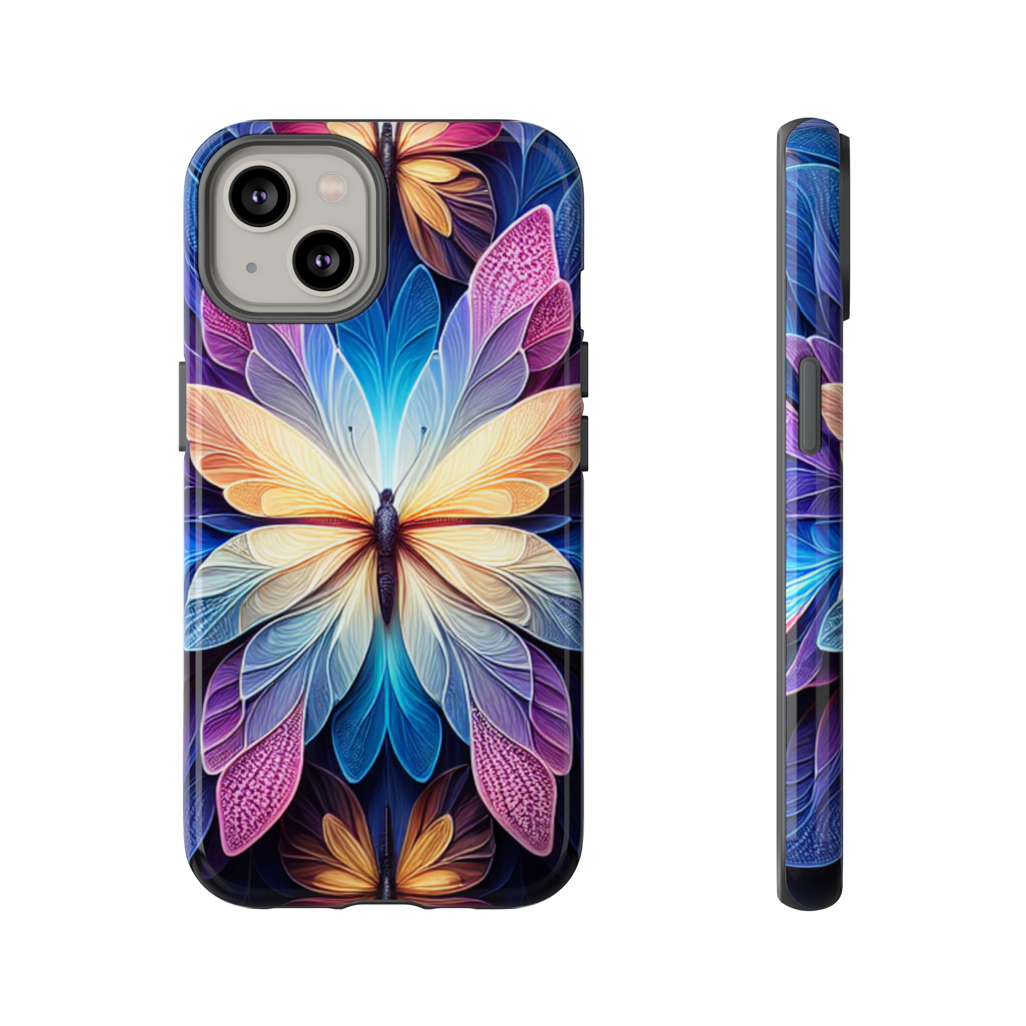 Butterflied Illusion Popular Trendy Resistant Tough Case - Image 4
