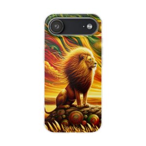 The Jungle King Popular Trendy Resistant Flexi Phone Back Case