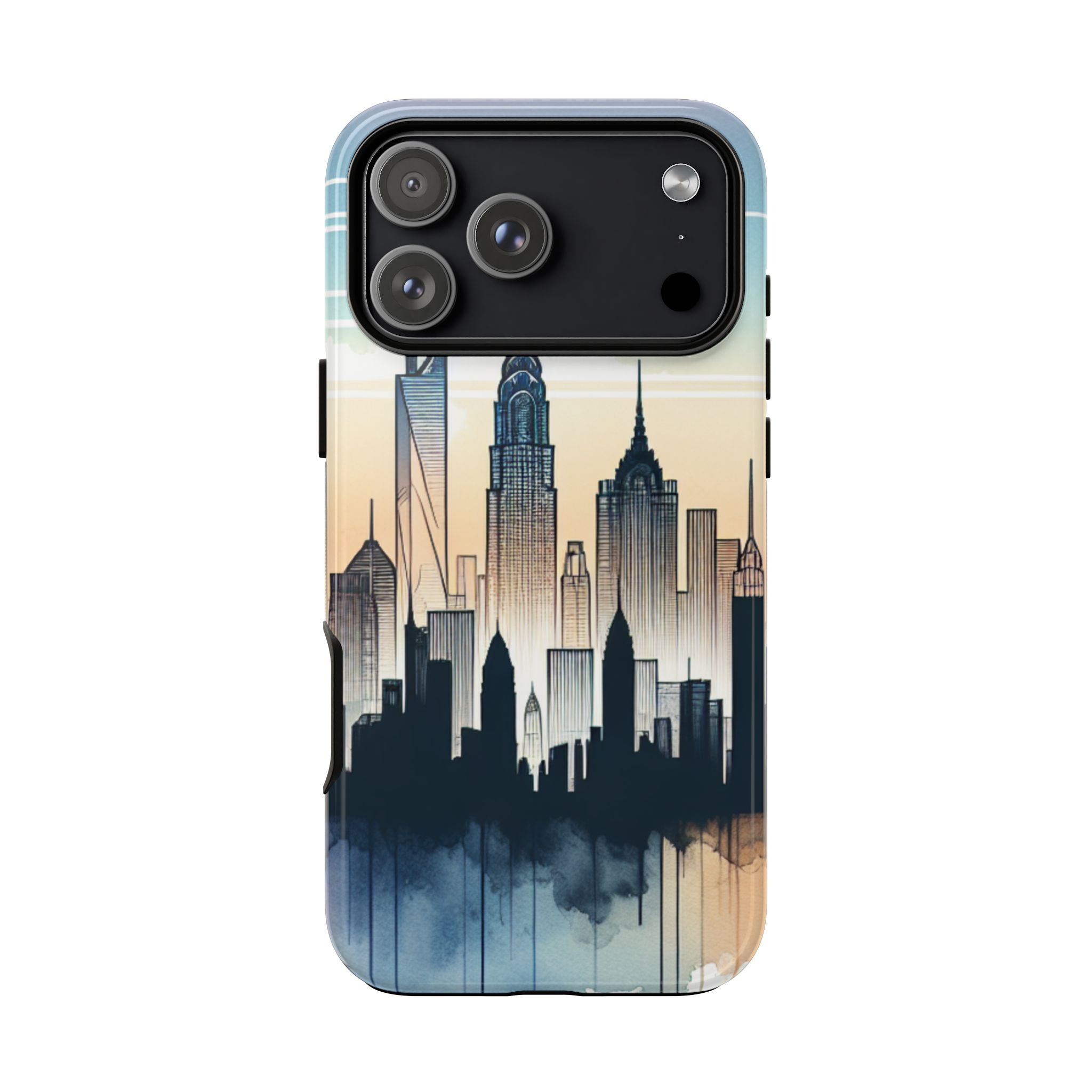 Skylines City Silhouette Smart Phone Cases for iPhone, Samsung & Google Pixel - Image 5