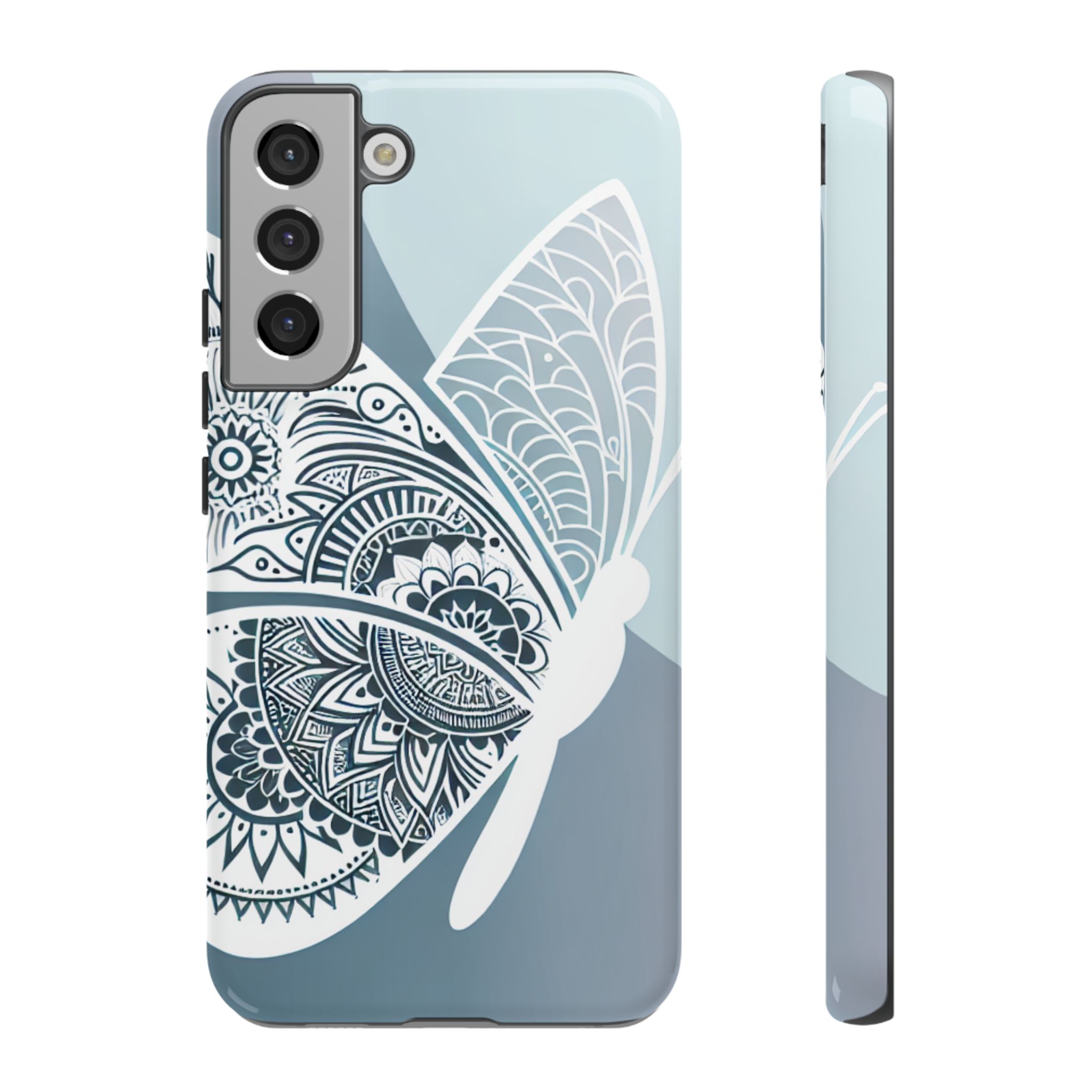 Butterfly Art Popular Trendy Resistant Mobile Phone Tough Case - Image 5
