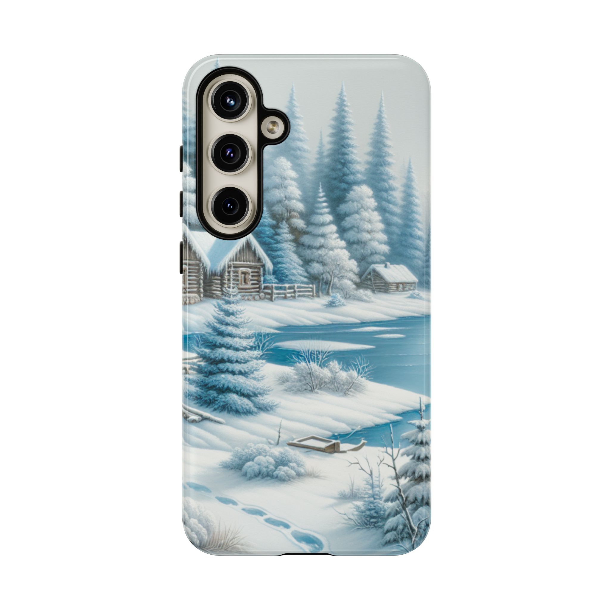 Snowy Winters Popular Trendy Resistant Mobile Phone Tough Case - Image 2