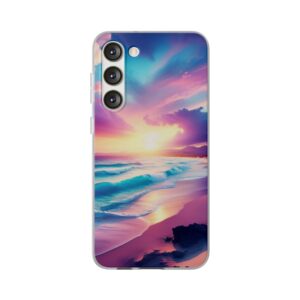 Seashore At Dawn Popular Trendy Resistant Flexi Premium Phone Cases