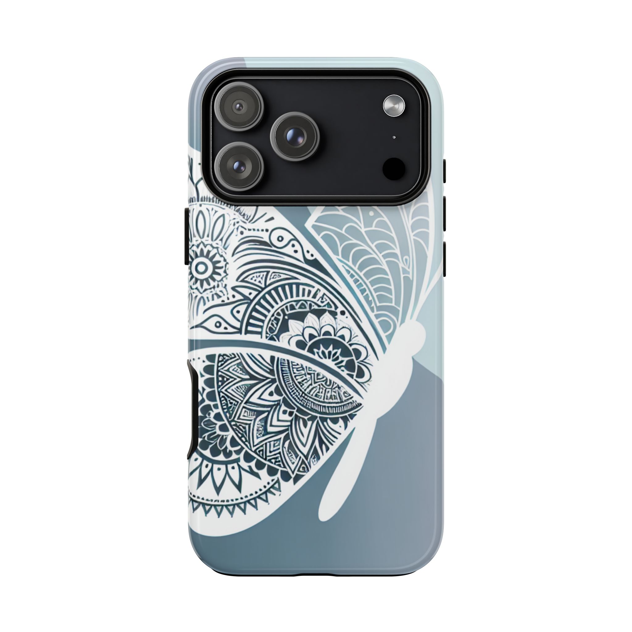 Butterfly Art Popular Trendy Resistant Mobile Phone Tough Case - Image 3