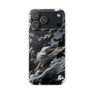 Fluid Dancing Popular Trendy Resistant Flexi Phone Back Case