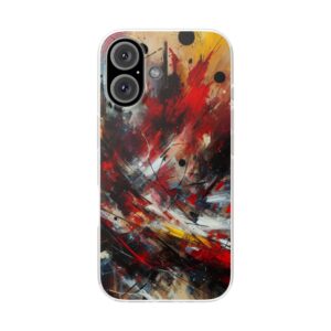 Clash of Colors Popular Trendy Resistant Flexi Phone Back Case