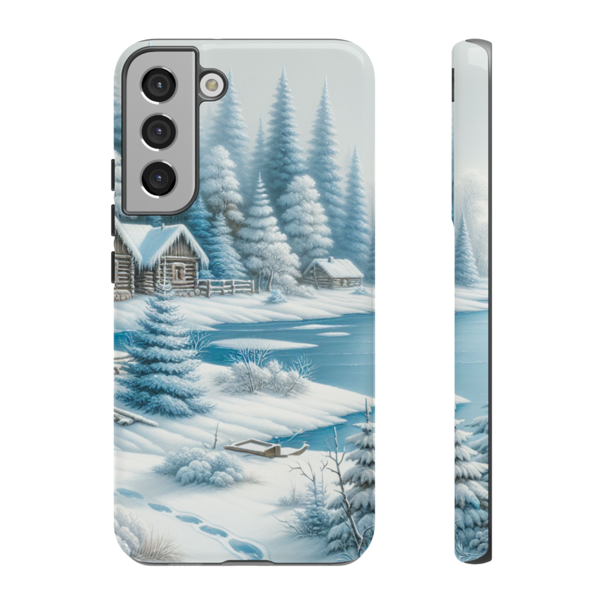 Snowy Winters Popular Trendy Resistant Mobile Phone Tough Case - Image 5