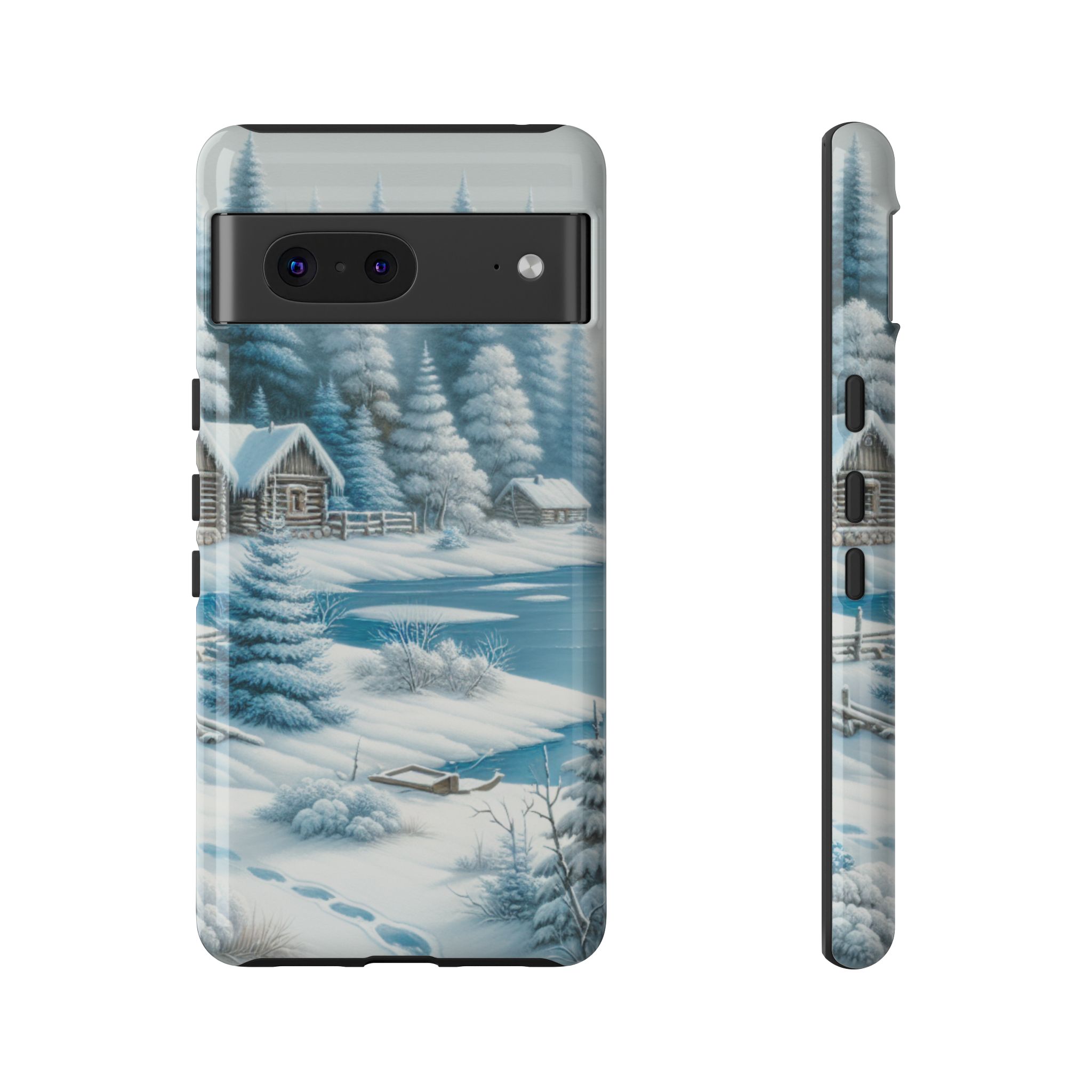 Snowy Winters Popular Trendy Resistant Mobile Phone Tough Case - Image 4