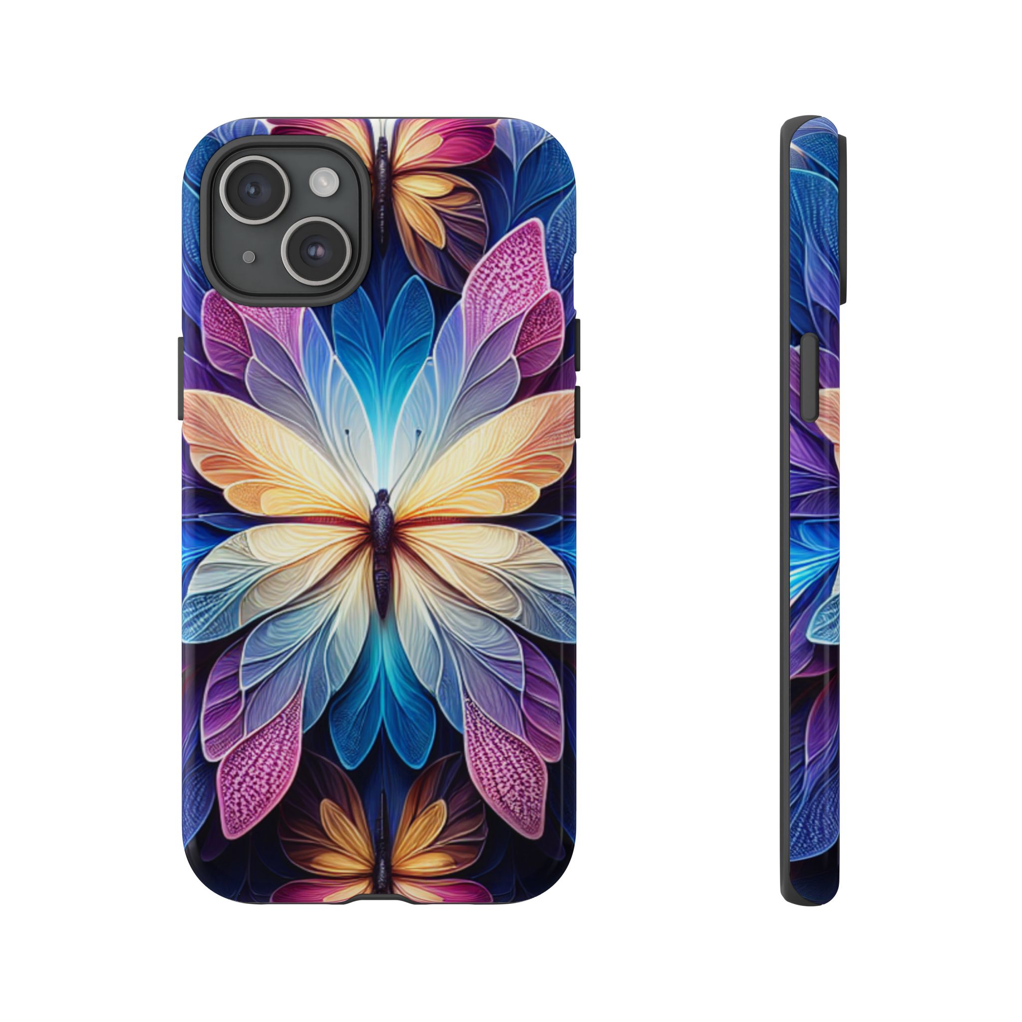 Butterflied Illusion Popular Trendy Resistant Tough Case - Image 6