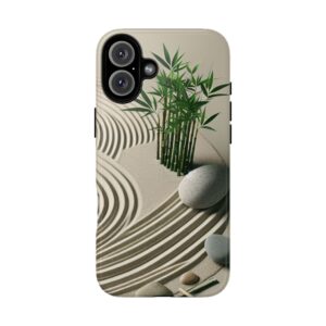 Artistic Bamboo Plants Trendy Resistant Mobile Phone Tough Case