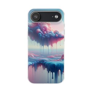 Pouring Color Clouds Popular Trendy Resistant Flexi Phone Back Case